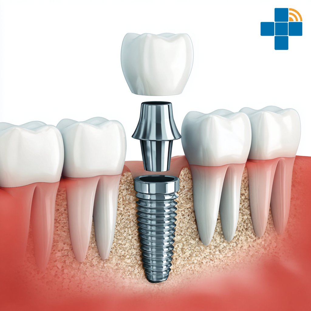 Pose d’implant dentaire à Cagnes-sur-Mer : étapes et conseils – Dr Lionel SELAM A dental consultation with Dr. Lionel SELAM at his clinic in Cagnes-sur-Mer.